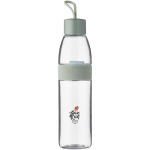 Garrafa de água hermética com presilha integrada 700ml Mepal cor verde maçã vista impressão tampografia