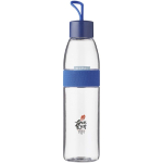 Garrafa de água hermética com presilha integrada 700ml Mepal cor azul pastel vista impressão tampografia