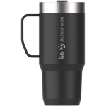 Caneca térmica em aço inoxidável com tampa antissalpicos 710ml Stanley cor preto vista impressa logo 2
