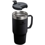 Caneca térmica em aço inoxidável com tampa antissalpicos 710ml Stanley cor preto segunda vista