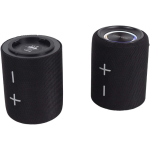 Coluna Prixton 40 W separável em duas com som envolvente cor preto segunda vista