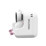 Câmara instantânea infantil com impressão 1.300 mAh Prixton cor branco vista lateral