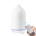 Humidificador Prixton com luz LED de 7 cores e temporizador cor branco segunda vista