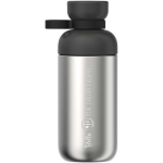 Garrafa de água com dupla abertura e tampa de rosca 500ml Mepal cor preto vista impressa logo 2