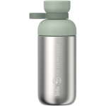 Garrafa de água com dupla abertura e tampa de rosca 500ml Mepal cor verde maçã vista impressa logo 2