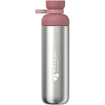 Garrafa com dupla abertura e tampa antigotejamento 900ml Mepal cor cor-de-rosa vista impressa logo 2