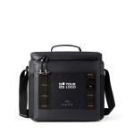 Geleira portátil com alça ajustável e bolsos Nordic Drift Storm10L cor preto vista principal