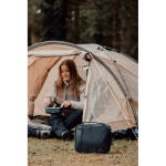 Saco térmico para almoço com bolso exterior e alça Nordic Drift Storm cor preto vista de ambiente 2