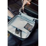 Saco térmico para almoço com bolso exterior e alça Nordic Drift Storm cor preto vista de ambiente 3