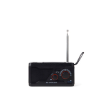 Rádio de emergência com powerbank Nordic Drift Titan 4000mAh cor preto
