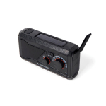 Rádio de emergência com powerbank Nordic Drift Titan 4000mAh cor preto quinta vista