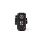 Rádio de emergência com powerbank Nordic Drift Titan 4000mAh cor preto vista com logo