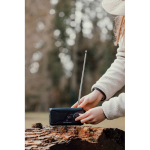 Rádio de emergência com powerbank Nordic Drift Titan 4000mAh cor preto vista de ambiente