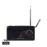 Rádio de emergência com powerbank Nordic Drift Titan 4000mAh cor preto