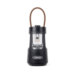 Lanterna com coluna e carregamento USB-C Nordic Drift Everest 10W cor preto vista com logo