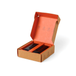 Aquecedor de mãos magnético com powerbank Nordic Drift Everest 6000mAh cor preto vista com caixa