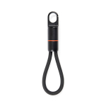 Cabo carregamento rápido USB-C com mosquetão Nordic Drift Everest 60W cor preto segunda vista