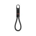 Cabo carregamento rápido USB-C com mosquetão Nordic Drift Everest 60W cor preto