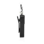Alarme pessoal compacto recarregável por USB-C com luz LED 150 dB cor preto décima vista