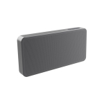 Coluna ultrafina resistente à água IPX5 potência 10W cor cinzento