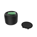 Altifalante sem fios compacto com Bluetooth 5.3 e som de 3W cor preto quinta vista