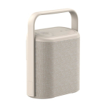 Altifalante sem fios compacto com microfone incorporado 10 W cor bege