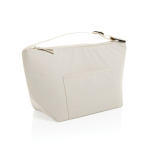 Bolsa térmica com alça ajustável e bolso frontal 8 L cor bege