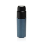 Garrafa térmica com chávena, anti-gotas e isolamento a vácuo 500 ml cor azul-marinho