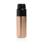 Garrafa térmica com chávena, anti-gotas e isolamento a vácuo 500 ml cor castanho acinzentado segunda vista