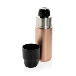 Garrafa térmica com chávena, anti-gotas e isolamento a vácuo 500 ml cor castanho acinzentado terceira vista
