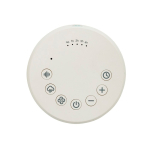 Altifalante ecológico de ruído branco com desligamento automático e 3W cor branco quinta vista