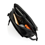 Bolsa a tiracolo com RFID e capacidade de 9,8 L Swiss Peak 15,6'' cor preto sexta vista