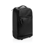 Mochila trolley de cabine com rodas e RFID Swiss Peak 22L cor preto