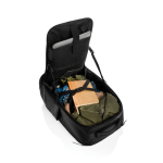 Mochila trolley de cabine com rodas e RFID Swiss Peak 22L cor preto décima vista