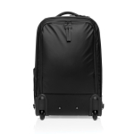 Mochila trolley de cabine com rodas e RFID Swiss Peak 22L cor preto terceira vista