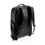 Mochila trolley de cabine com rodas e RFID Swiss Peak 22L cor preto sexta vista