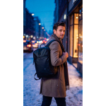 Mochila para portátil de capacidade 16 L Swiss Peak 15,6'' cor preto vista de ambiente 3