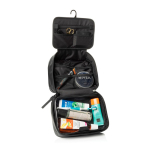 Necessaire dobrável com organização interior Swiss Peak 4L cor preto quinta vista