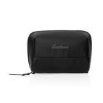 Estojo de viagem dobrável com compartimentos Swiss Peak 4,2 L cor preto vista com logo