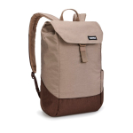 Mochila urbana com compartimento para portátil Thule Lithos 14'' 16L cor bege