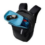 Mochila de viagem profissional com compartimentos 23 L Thule Accent cor preto quinta vista