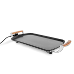 Placa elétrica teppanyaki superfície ampla 35x56 cm Boska cor preto