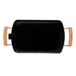 Placa elétrica teppanyaki superfície ampla 35x56 cm Boska cor preto quarta vista