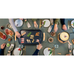 Placa elétrica teppanyaki superfície ampla 35x56 cm Boska cor preto