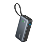 Power bank personalizável de carregamento rápido 10000 mAh Anker cor preto