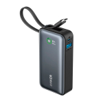 Power bank personalizável de carregamento rápido 10000 mAh Anker cor preto segunda vista
