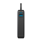 Power bank personalizável de carregamento rápido 10000 mAh Anker cor preto quinta vista