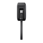 Power bank personalizável de carregamento rápido 10000 mAh Anker cor preto sexta vista