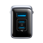 Carregador de parede com carregamento rápido GaN 100W Anker Prime cor cinzento segunda vista
