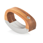 Conjunto cozinha com faca basculante e tábua de cortar AdHoc RoccaVerde cor castanho sétima vista